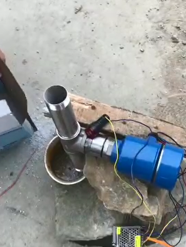微波测堵仪现场模拟物料流动监测